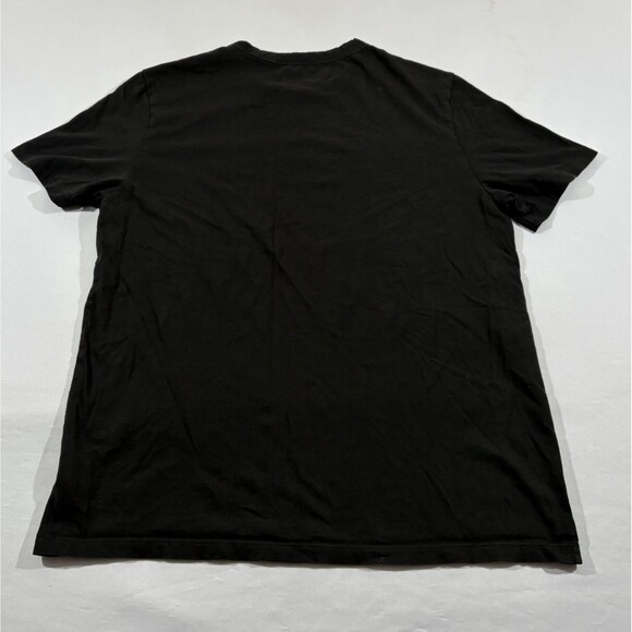 Mott & Bow Mens Black Short Sleeve Classic Crew Driggs Tee Cotton T-shirt Sz M - Picture 6 of 9